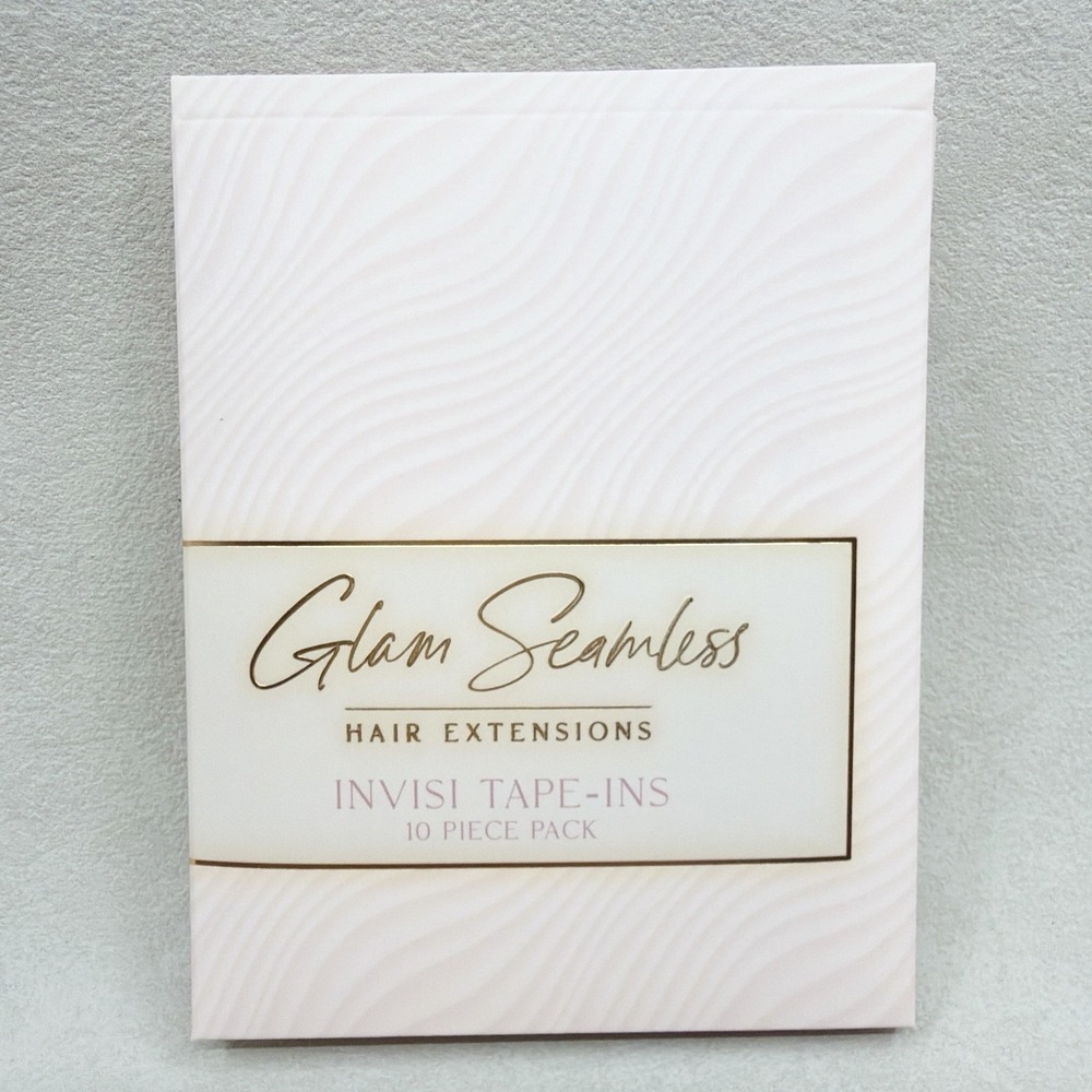 Glam Seamless 20" Invisi Tape In Hair Extension Santa Monica Rooted Blonde NEW